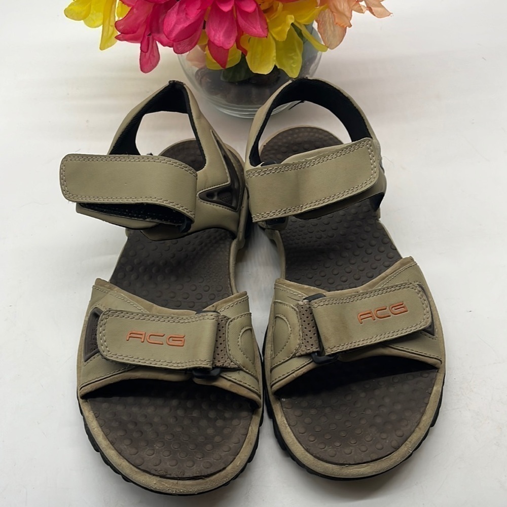 ACG Nike Tan brown Nylon Sport Sandals Sz 7. MCS0734F